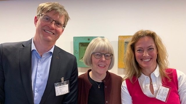 Melanor i dialogmøte med HOD. Fv: adm. direktør Atle Hunstad, statssekretær Anne Grethe Erlandsen, seniorrådgiver Henriette Jovik