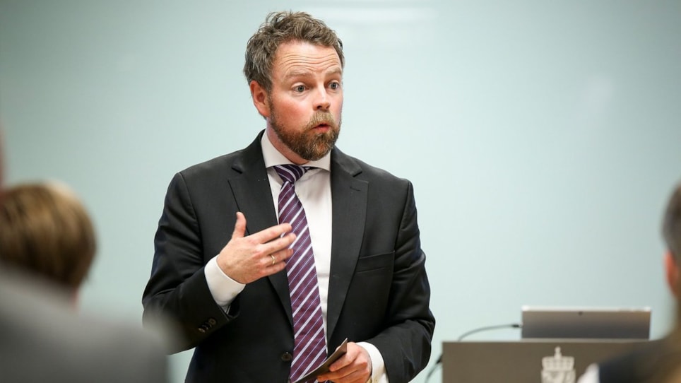 Næringsminister Torbjørn Røe Isaksen. Foto: NFD